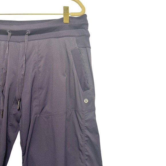 Lululemon Athletica Dance Studio Pants Unlined Navy Blue Size 10 - Picture 7 of 12